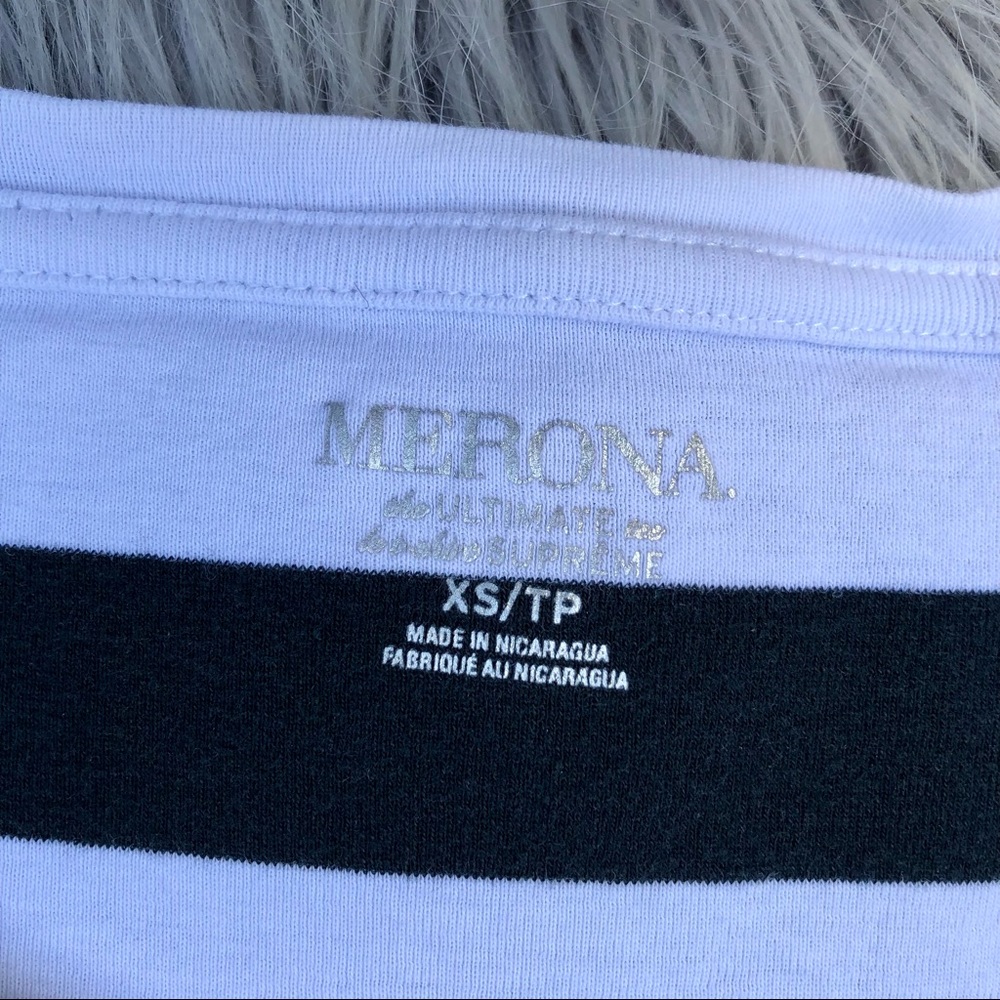 Merona + Shein Emo Stripe T-Shirt Trio, Size M - Picture 5 of 11